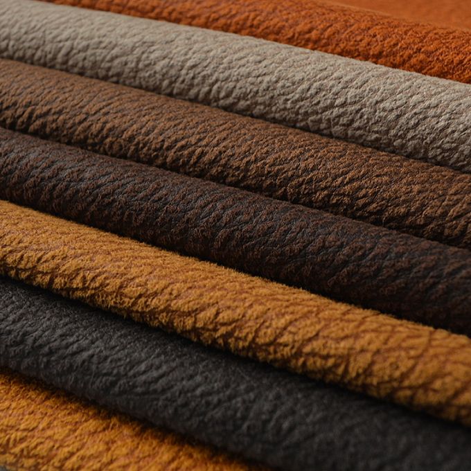 Knitted Suede Chair Upholstery Fabric