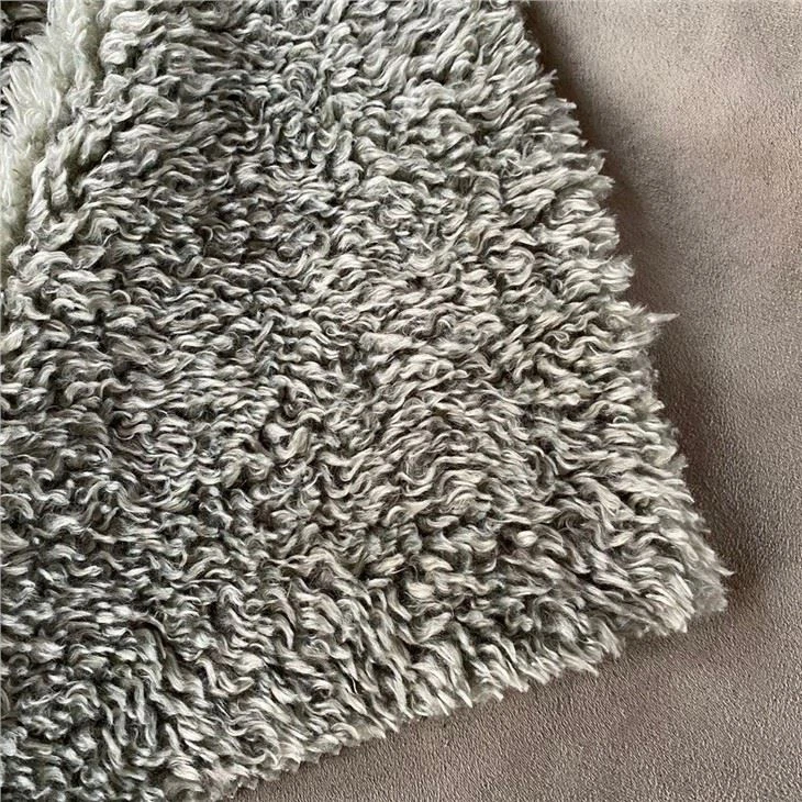 Suede With Water Ripple Fur Fabric